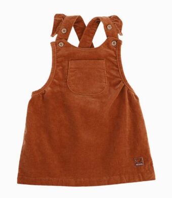 Limonada Jardinera bebé niña de cotelé camel oferta