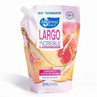 Santa Isabel Acondicionador ballerina largo increíble doypack 750 ml oferta
