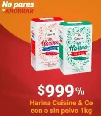 Santa Isabel Harina Cuisine & Co con o sin polvo 1kg oferta