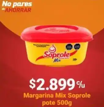 Santa Isabel Margarina Mix Soprole pote 500g oferta