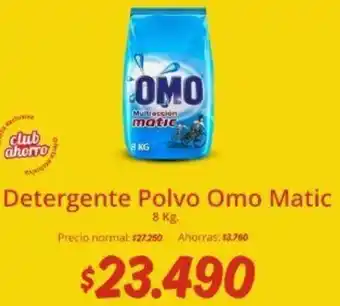 Unimarc Detergente Polvo Omo Matic 8 Kg. oferta