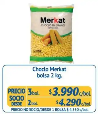 Alvi Choclo Merkat bolsa 2 kg. x 3bol oferta
