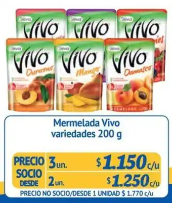 Alvi Mermelada Vivo variedades 200 g x 3un oferta