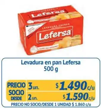 Alvi Levadura en pan Lefersa 500g x 3un oferta