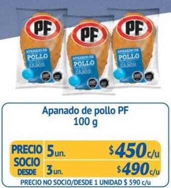 Alvi Apanado de pollo PF 100 g x 5un oferta