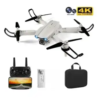 Dron doble cámara 4k wifi plegable bolso