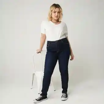 Falabella Americanino jeans skinny tiro alto algodón mujer oferta