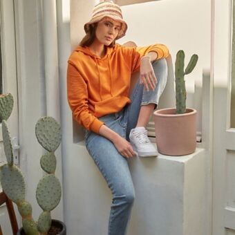 Falabella Sybilla jeans mom tiro alto denim mujer oferta