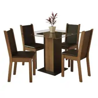 Falabella Comedor 4 sillas john greco. oferta