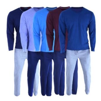 Falabella Pijama manga larga algodón hombre pack 1 oferta