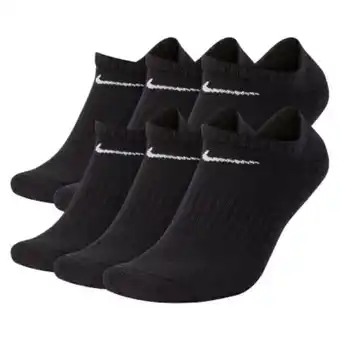 Nike calcetines deportivos pack de 6 algodón hombre