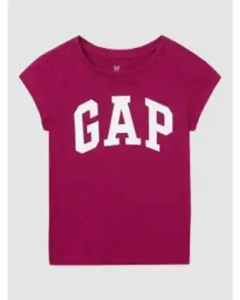 GAP Polera gap logo manga corta niña morada oferta
