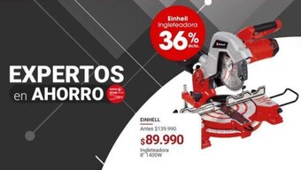 Easy Ingleteadora 8" 1400W EINHELL oferta