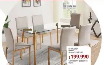 Easy Comedor 6 personas Romi M+DESIGN oferta