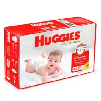Panal natural care 80 huggies und