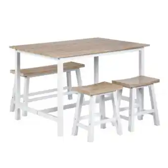 Linio Set comedor follen 1 mesa + 2 bancas. oferta