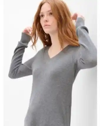 Chaleco cuello v mujer