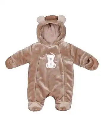 Abrigo saquito bebe unisex plush