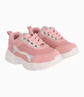 Zapatilla bebé niña chunky rosado