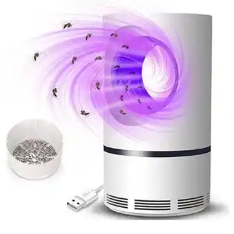 Lampara usb mata insectos electrico mata zancudos mosquitos