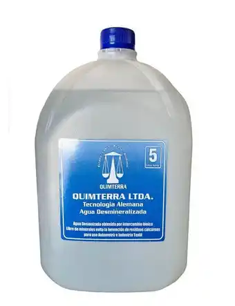 Paris Agua destilada desmineralizada bidon 5 litros oferta
