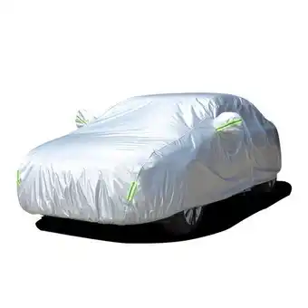 Carpa funda cubre auto impermeable premium con felpa xroad