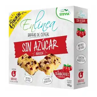 Cereal en linea barra cranberry 90 grs