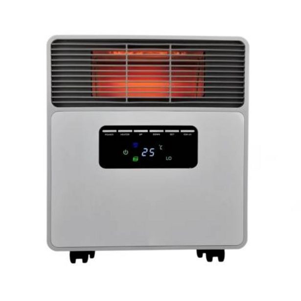 Linio Estufa eléctrica infrarroja kaltemp ir04 2en1 wifi oferta