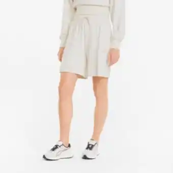 Puma Shorts de cintura alta para mujer classics oferta