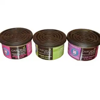 Pack 12 aromatizantes california scent auto