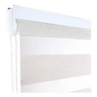 Linio Cortina roller duo día y noche 90 x 165 cm beige oferta