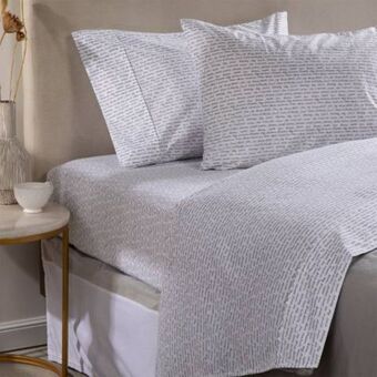 Linio Juego de sábanas polialgodón 180 hilos estampado oferta