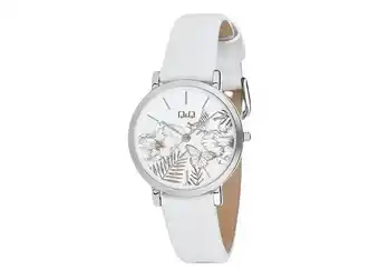 Reloj q&q análogo para mujer qa21j301y