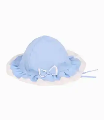 Limonada Sombrero popelín recién nacida celeste limonada oferta