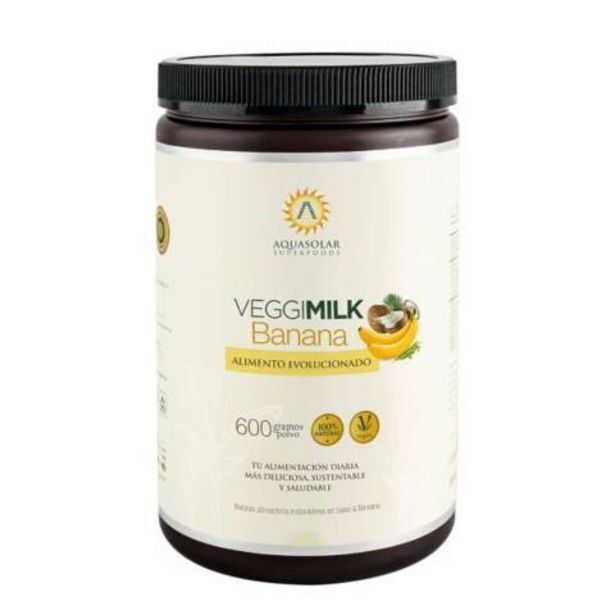 Linio Leche vegetal veggimilk banana - aquasolar 600gr oferta