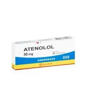 Farmacias Ahumada Atenolol 50 mg x 20 comprimidos oferta