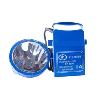 Foco led de emergencia - portátil - recargable de mano y cabeza