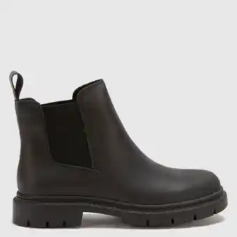 Falabella Botin mujer cuero negro americanino oferta