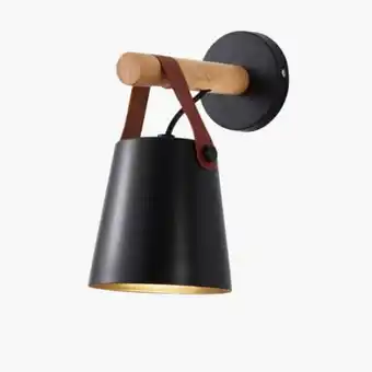 Linio Lámpara de pared lily negro form oferta
