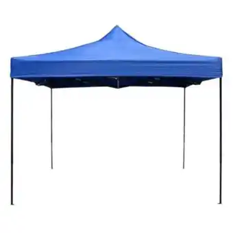 Toldo plegable 3x3 impermeable azul