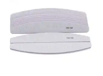 Ripley Lima de uña profesional pack 25 unidades 100/180 oferta