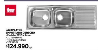Construmart Lavaplatos teka oferta