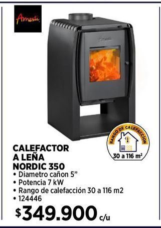Construmart Calefactor a leña oferta