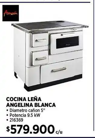 Construmart Cocina leña oferta
