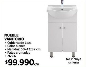 Construmart Mueble vanitorio oferta