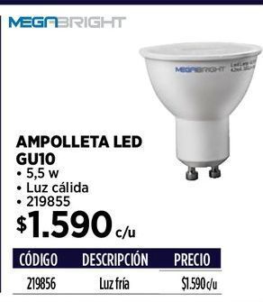 Construmart Ampolletas led oferta
