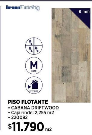 Construmart Piso flotante oferta
