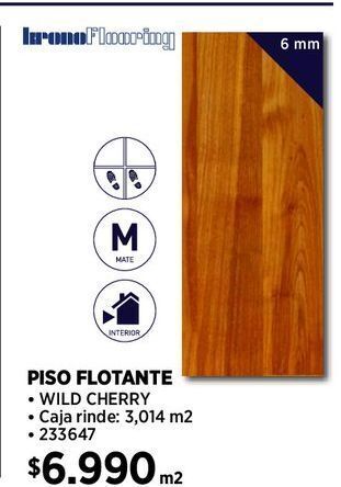 Construmart Piso flotante oferta