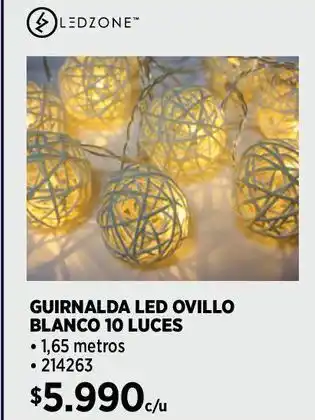 Construmart Guirnalda led oferta