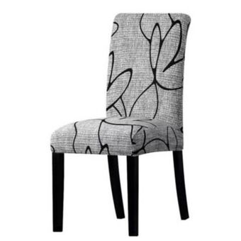 Linio Pack de 6 fundas cubre sillas de comedor, de tela lycra con estampados oferta